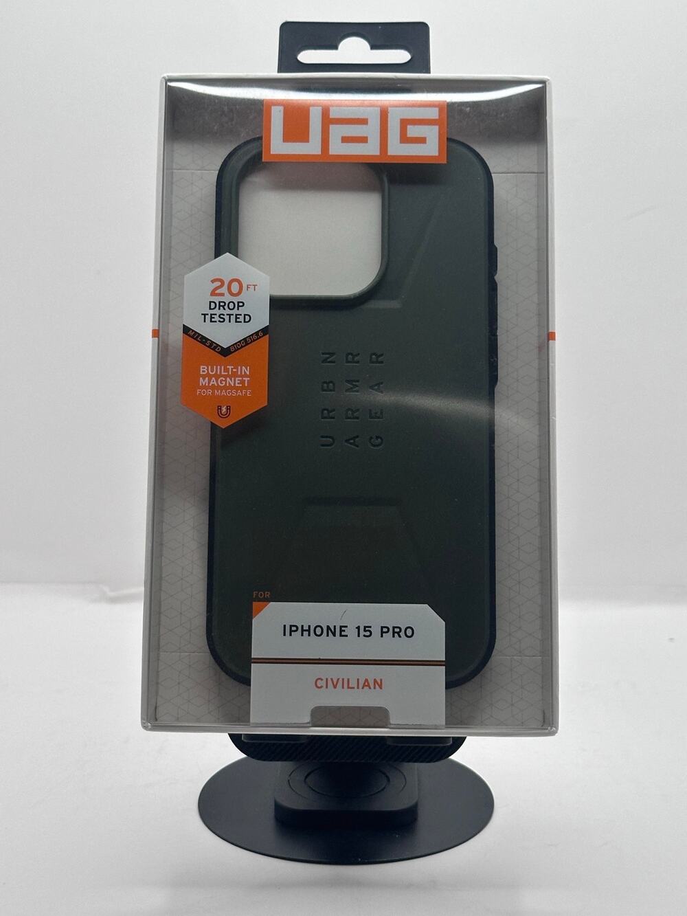 UAG Civilian iPhone 15 Pro Olive Green MagSafe NWT MSRP: $50